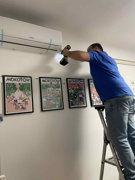 Montaż klimatyzacji w Warszawa Mokotów 01