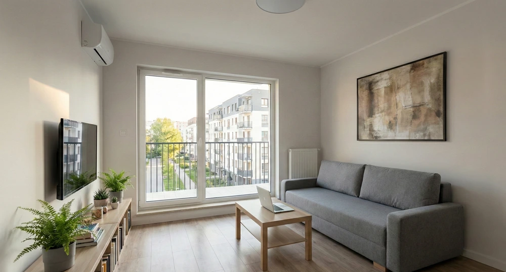 Montaż klimatyzacji w mieszkaniu warszawskiej Woli