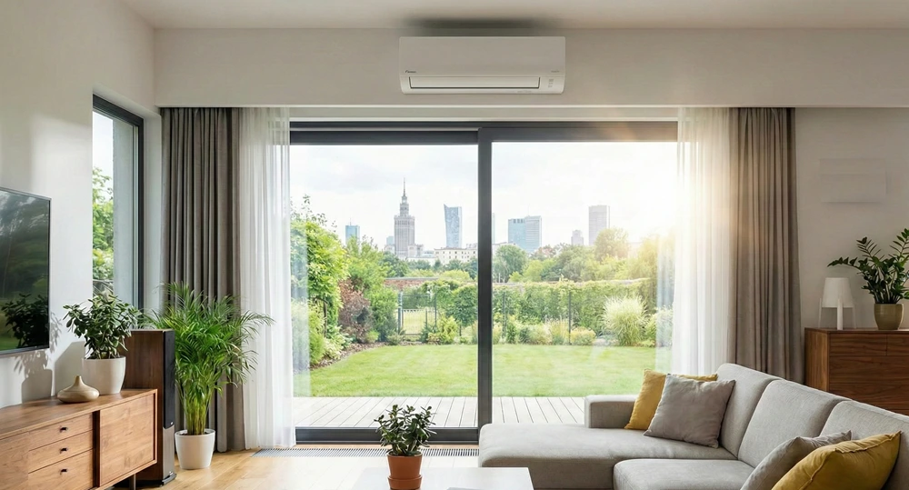 Montaż klimatyzacji w mieszkaniu warszawskiej Woli