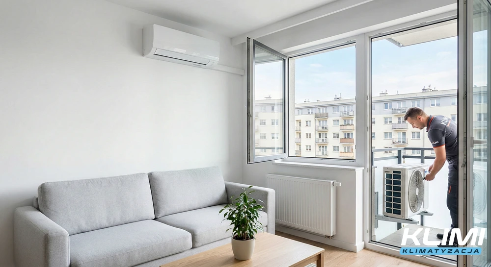 Standardowy montaż klimatyzacji do 3 metrów instalacji Cena od 3000netto